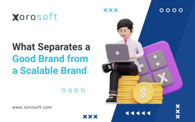 Xorosoft ERP dashboard helping build a scalable brand