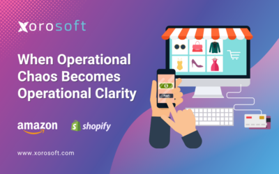ERP dashboard showing real-time operational clarity for ecommerce brands