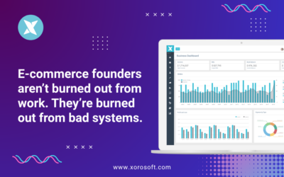 Dashboard of an operations management system improving inventory accuracy