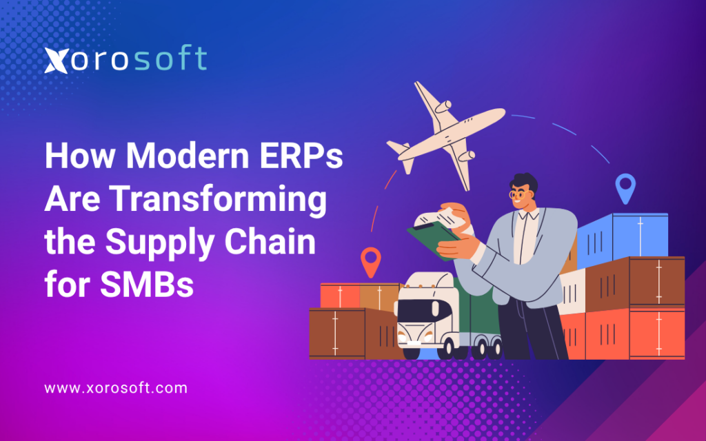 modern ERP dashboard for SMB operations