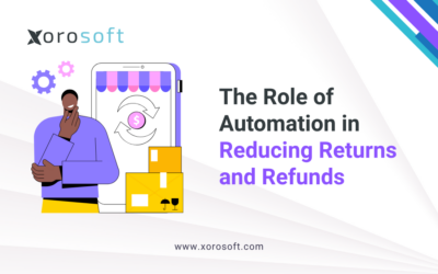 Warehouse employee using a scanner for accurate order fulfillment, key to ecommerce returns automation