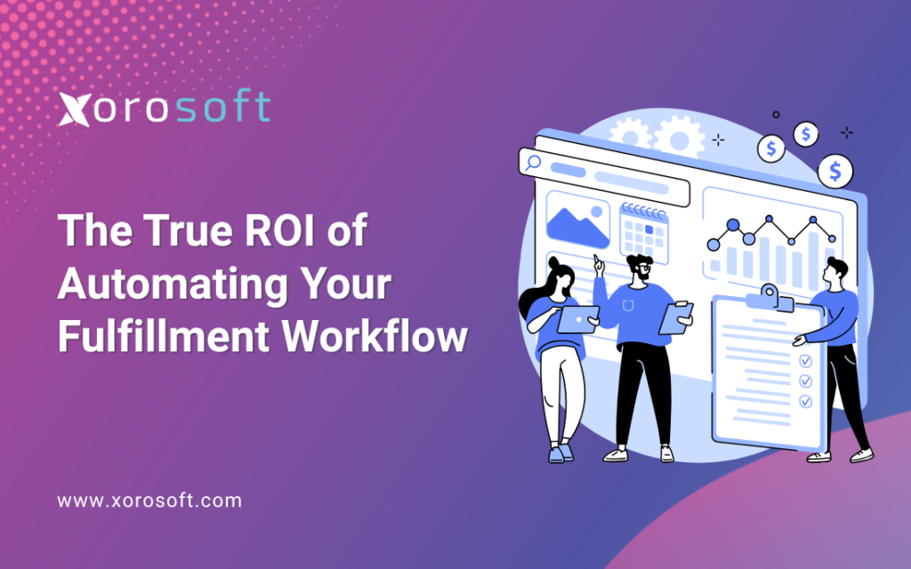 Ecommerce fulfillment automation workflow dashboard