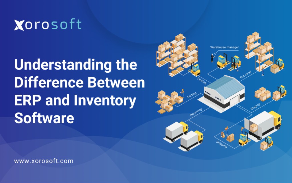 ERP system integration with inventory process