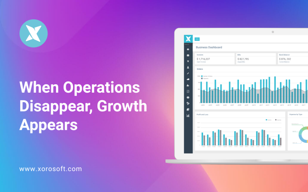 scalable ERP solution for ecommerce brands dashboard view