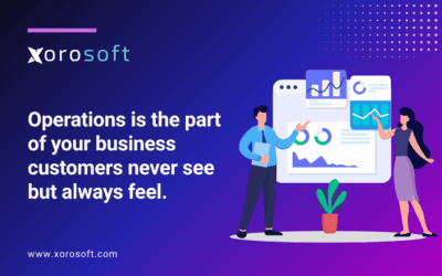 Dashboard for omnichannel operations management showing inventory updates