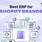 Best ERP for Shopify brands comparison dashboard showing inventory, accounting, purchasing, and warehouse workflows
