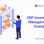 ERP inventory management examples showing sales, warehouse, accounting, and reporting workflows