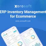 Inventory ERP for ecommerce dashboard showing stock orders and warehouse visibility