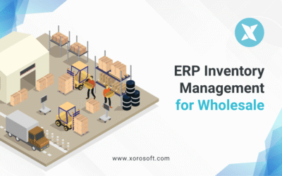 Wholesale inventory ERP workflow connecting inventory purchasing warehouse accounting and sales channels