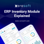 ERP inventory module connecting inventory, purchasing, warehouse, accounting, ecommerce, and reporting workflows.