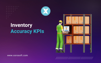 Inventory Accuracy KPI Framework dashboard showing stock accuracy, cycle count performance, warehouse variance, and inventory control metrics