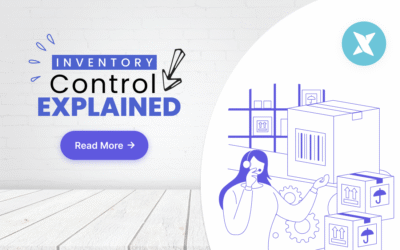Inventory control process from receiving to replenishment
