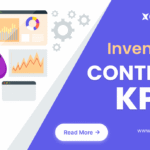 Inventory control KPIs dashboard showing inventory accuracy, turnover, stockouts, carrying cost, and warehouse performance