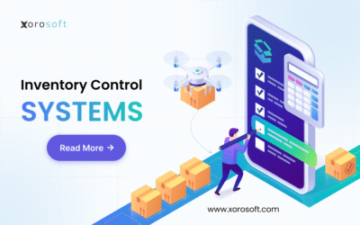 Inventory control systems dashboard showing stock levels, warehouses, and sales orders