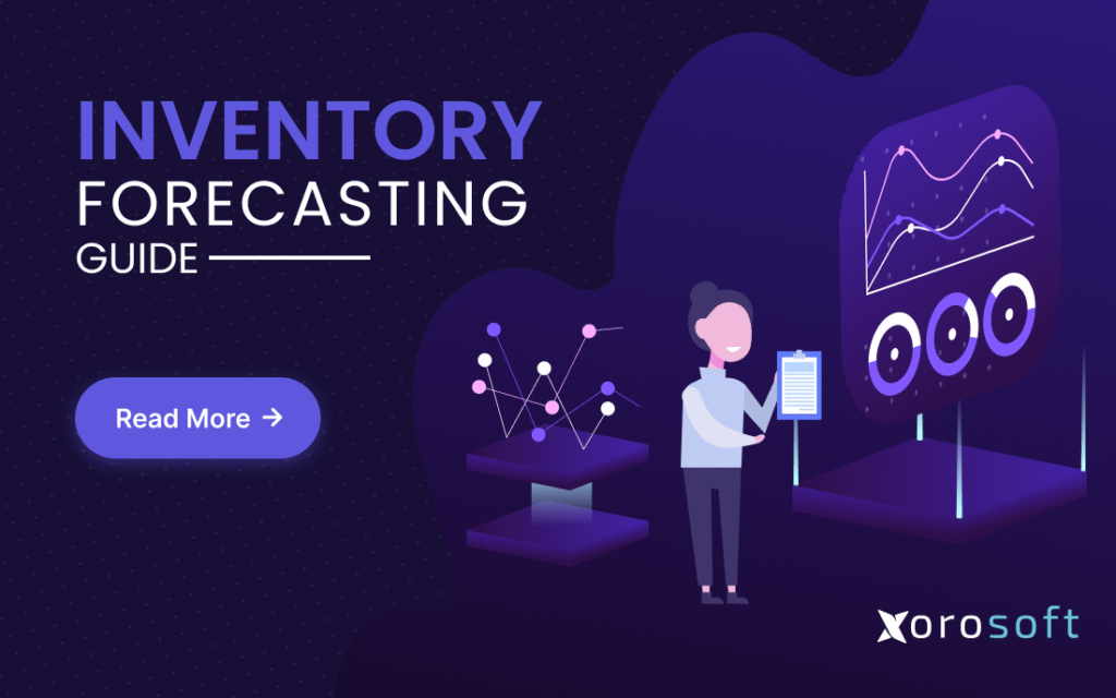 Inventory forecasting workflow from sales data to replenishment planning