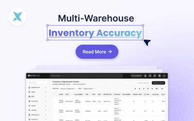 Multi-warehouse inventory accuracy across connected warehouse locations
