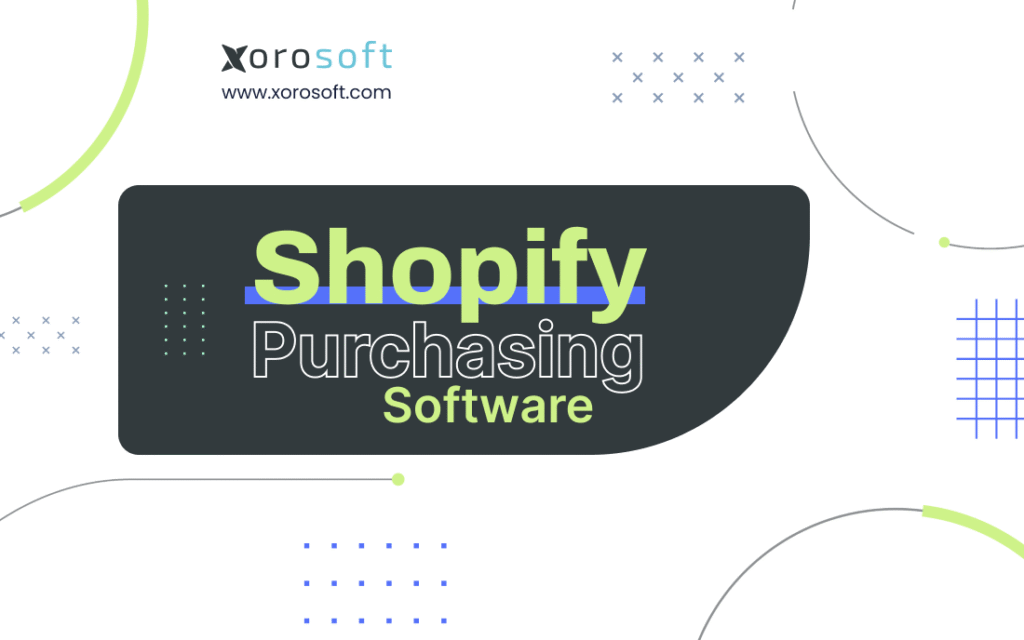 Shopify purchasing software dashboard showing purchase orders suppliers inventory receiving and warehouse workflows