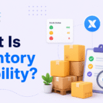 Inventory visibility dashboard showing real-time stock across warehouses and sales channels.