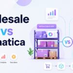 Wholesale ERP vs Acumatica comparison showing inventory, purchasing, analytics, warehouse operations, and ERP workflows for distributors