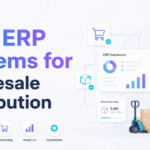 Best ERP systems for wholesale distribution with warehouse inventory, purchasing, analytics, operations, and ERP dashboard visuals.