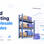Demand forecasting for wholesale companies with warehouse inventory, purchasing, analytics, and projected demand dashboards.