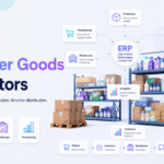 ERP for consumer goods distributors connecting inventory, purchasing, warehouse operations, orders, forecasting, accounting, and analytics in one system.