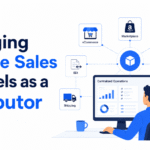 Managing multiple sales channels as a distributor using centralized ecommerce, marketplace, wholesale, EDI, inventory, and shipping operations.