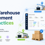 Multi-warehouse management best practices with connected warehouses, inventory visibility, stock transfers, and centralized control.