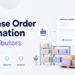 Purchase order automation for distributors with supplier approvals, inventory workflows, and warehouse operations.