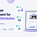 Warehouse management for wholesale distribution with inventory tracking, barcode scanning, putaway, picking, shipping, reporting, and multi-location control.