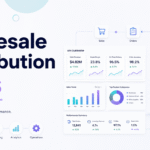 Wholesale Distribution KPIs dashboard for inventory, margin, and fulfillment