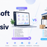 Xorosoft vs Extensiv comparison between cloud ERP and omnichannel fulfillment software.