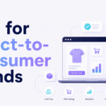 ERP for Direct-to-Consumer Brands with ecommerce dashboard, inventory, purchasing, analytics, fulfillment, and operations connected in one system.