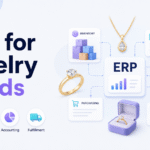 ERP for jewelry brands connecting inventory, orders, purchasing, accounting, and fulfillment workflows