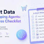 AI-ready product data checklist for AI shopping agents and ecommerce brands.