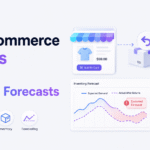 Ecommerce inventory forecasting chart showing how returns distort demand signals and reorder planning.