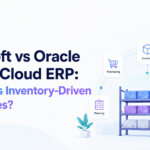 Xorosoft vs Oracle Fusion Cloud ERP buyer guide for inventory-driven companies, featuring inventory, purchasing, forecasting, planning, finance, and warehouse operations.