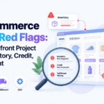 B2B ecommerce agency red flags involving inventory, credit, ERP, and fulfillment workflows.
