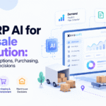 Best ERP AI for wholesale distribution connecting demand forecasting, EDI exceptions, purchasing, and warehouse decisions.