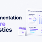 ERP implementation failure statistics graphic showing declining project performance, budget overruns, failure causes, and ERP implementation risk indicators.