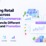 Retail demand forecasting across stores and ecommerce with seasonality and promotion patterns.