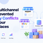 Cross-channel inventory management connecting four marketplaces to one centralized inventory system.
