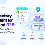 Shopify B2B inventory control preventing the same stock from being promised twice.