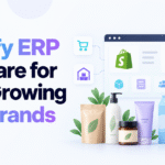 Shopify ERP software for fast-growing CPG brands connecting ecommerce, inventory, purchasing, warehouse operations, accounting, and analytics.