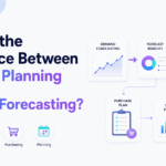 Demand forecasting and demand planning comparison for ecommerce inventory management.