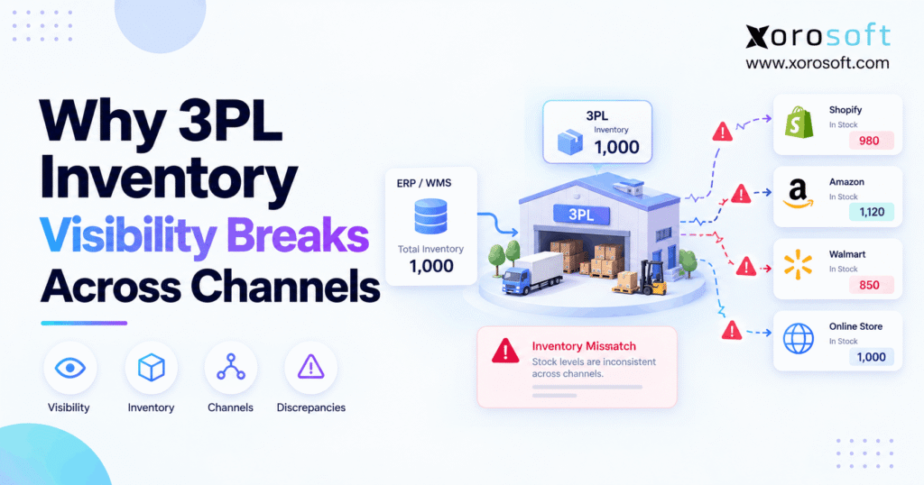 3PL inventory visibility across Shopify Amazon wholesale and warehouse channels.