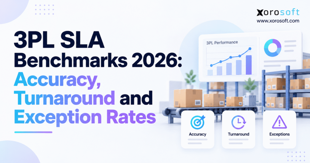 3PL SLA Benchmarks 2026: Accuracy, Turnaround and Exception Rates.