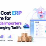 Landed cost ERP software for US–Canada importers managing changing tariffs, inventory costs, and cross-border shipments.